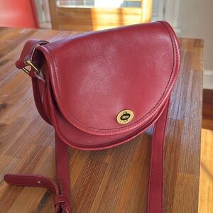 Vintage Coach Watson - RED! - Style 9981 - Rare! - HTF - Great Used Condition